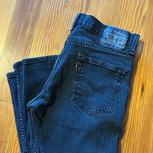 Levi’s MENS 511’s Slim Fit 30x32 Dark Navy Bootcut Jeans